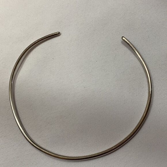 925 Sterling Silver Choker necklace from Mexico. Add your pendant to personalize - Picture 2 of 7